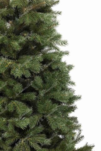 Künstlicher Weihnachtsbaum 3D Tränen Kiefer. Der Baum hat dicke grüne Äste.