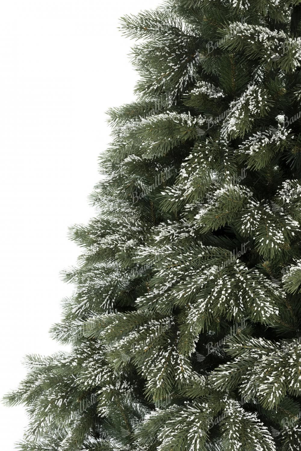 Künstlicher Weihnachtsbaum 3D Tränen-Kiefer mit Kunstschnee