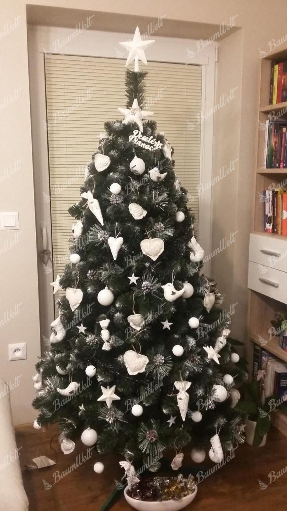 Künstlicher Weihnachtsbaum Silberkiefer 180cm