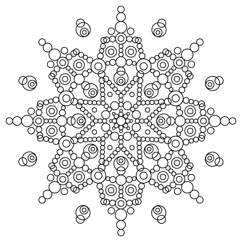 Anti-Stress-Malbuch zu Weihnachten