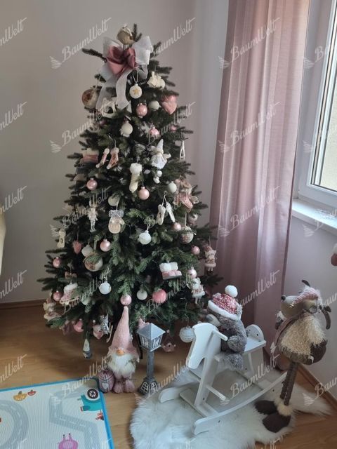 Künstlicher Weihnachtsbaum 3D Alpenfichte 180cm