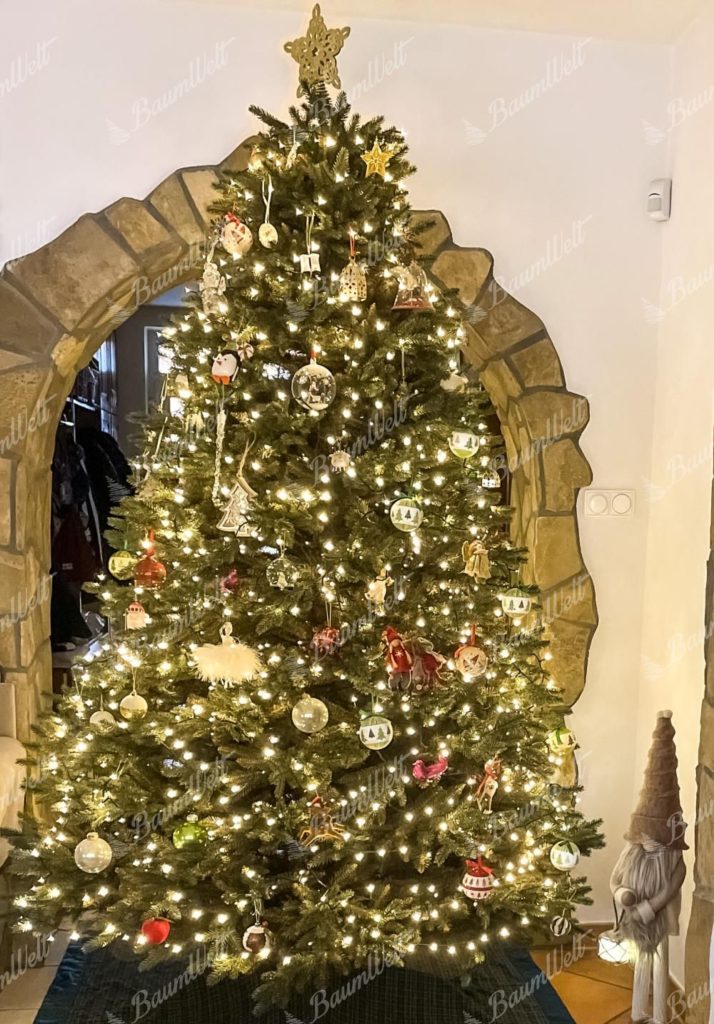 Kűnstlicher weihnachtsbaum 3D Alpenfichte XL