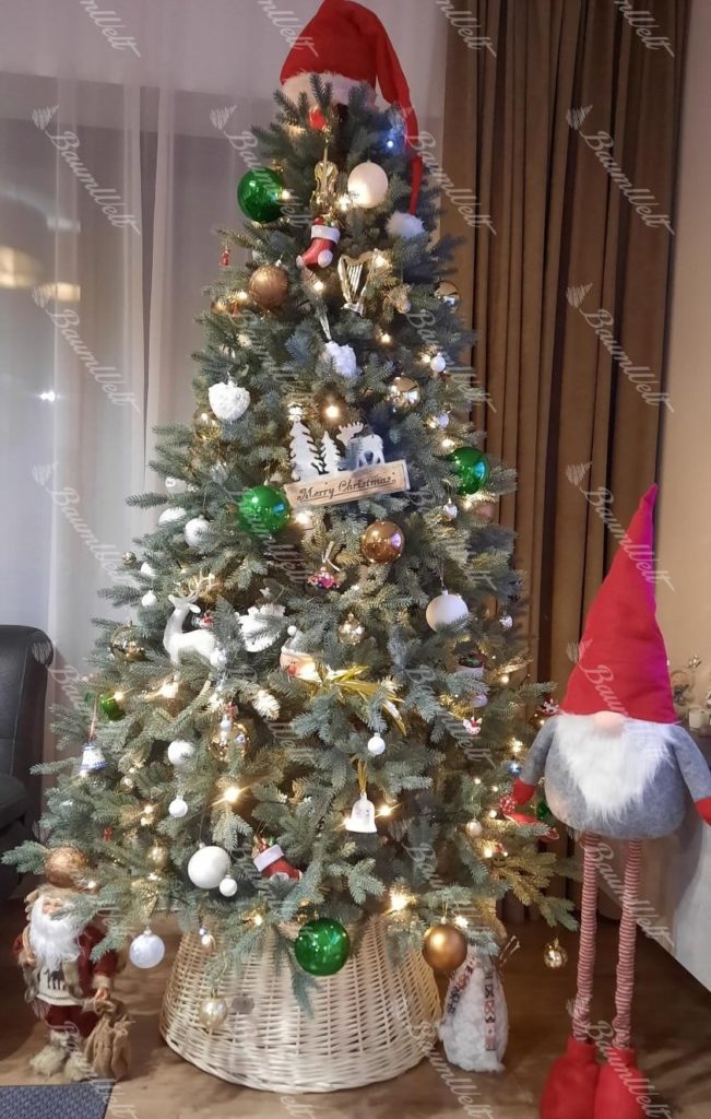 Kűnstlicher weihnachtsbaum 3D Eisfichte