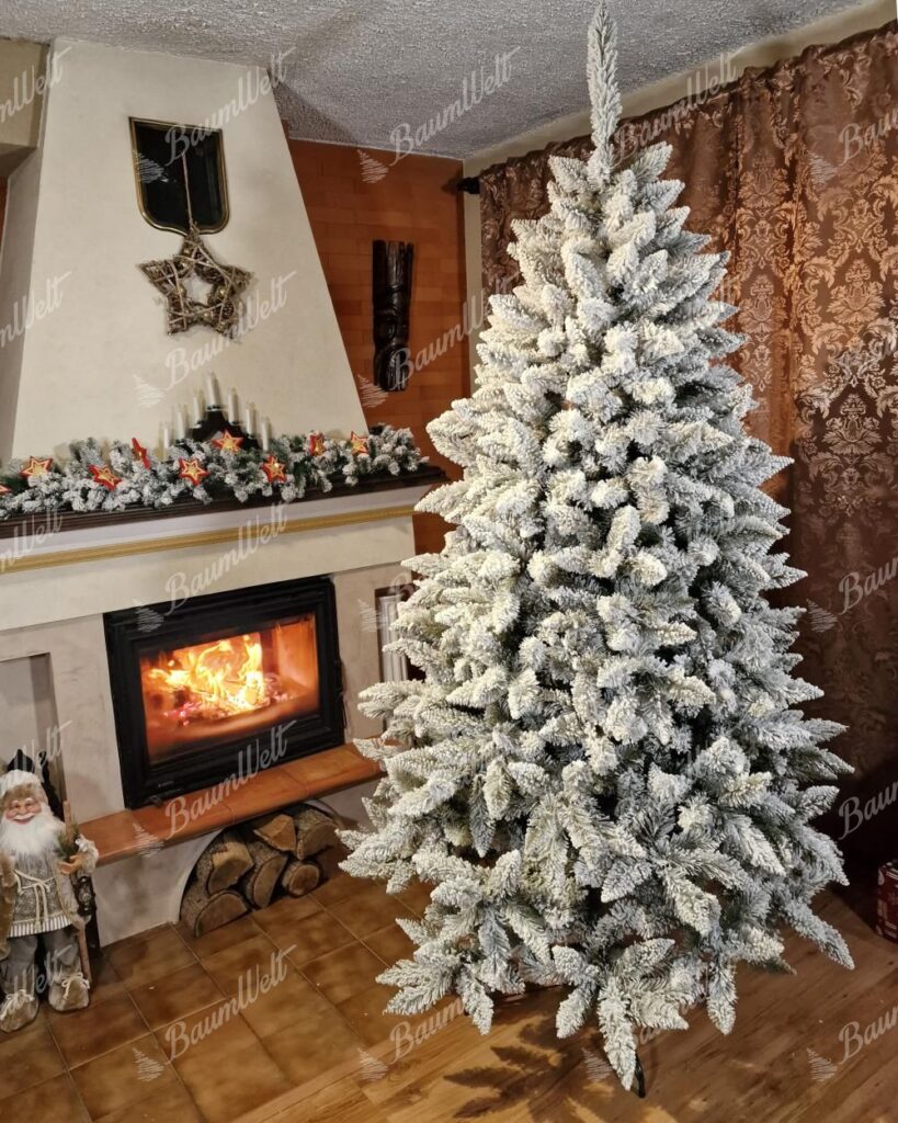 Künstlicher Weihnachtsbaum weiss Fichte