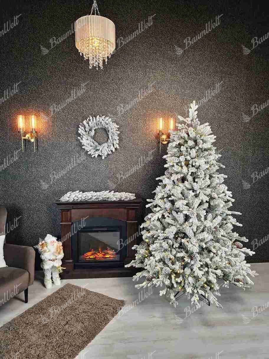 Künstlicher Weihnachtsbaum 3D Polarfichte 210cm 550LED
