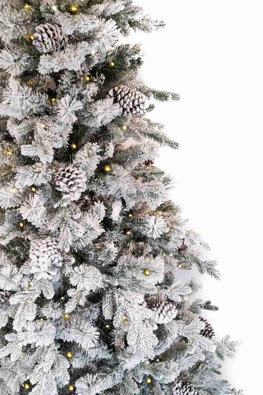 Künstlicher Weihnachtsbaum 3D Polarfichte 210cm 550LED