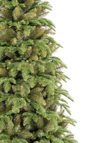 Künstlicher Weihnachtsbaum 3D Kaukasus-Tanne Schmal Detail der Nadeln